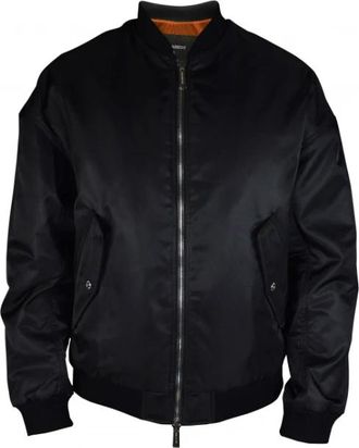 Dsquared2 Nylon Bomberjack - Heren - Bomber jackets - Zwart - S - Nylon - Jassen