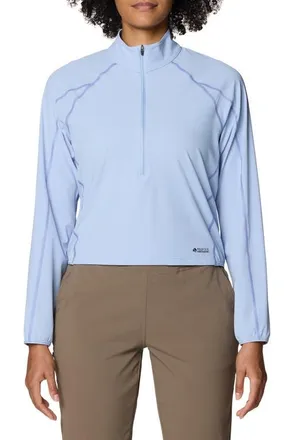 Mountain Hardwear Sunshield Half-Zip UPF 50+ Jacket in Beach Breeze at Nordstrom, Size X-Large