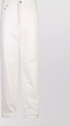 Golden Goose denim high-rise straight-leg trousers