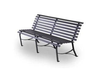 OEM Panca Royal 249 Giochipark Metallo Schienale Verniciata Grigio Micaceo