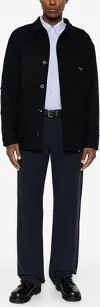 Emporio Armani Navy Corduroy Jeans - Navy