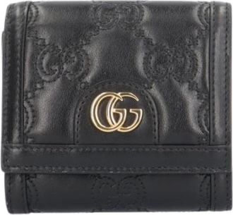 Gucci Pre-owned Wallets, female, Black, Size: ONE SIZE Pre-owned Bi-fold Wallet