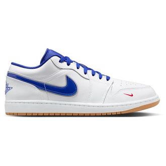 Nike Jordan Mens Air 1 Low SE - Basketball Shoes Old Royal White/Glacier Blue Size 10.0
