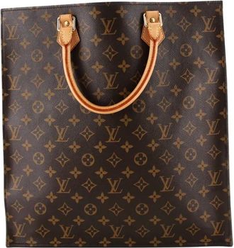 Louis Vuitton Sac Plat Bag Monogram Canvas tote bag - Bruin