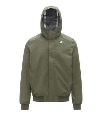 K-Way Olive Regular Hood Jacket
