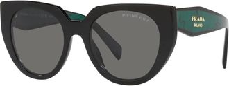 Prada unisex, Accessoires, Zwart, Maat: 52 MM
