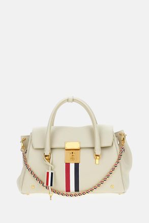 Thom Browne Borsa Bolton In Morbida Pelle Martellata