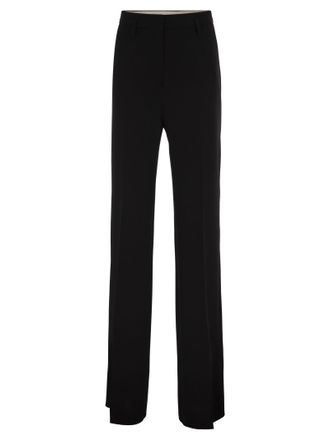 Max Mara Alabama - Uitlopende broek van triacetaat en polyester