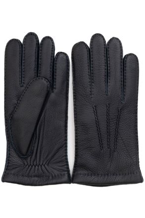 Restelli Cashmere-Lined Deerskin Gloves