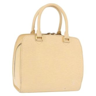 Louis Vuitton Pre-owned Vintage Epi Hand Bag - Dames - Pre-owned - Beige - Maat: ONE Size Leer