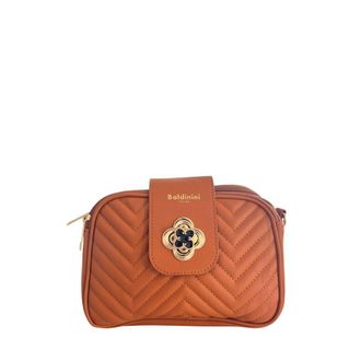 Baldinini Brown PU Women Crossbody Womens Bag