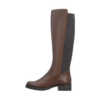 Rieker Laarzen met hak - Dames - Schoenen - Bruin - Maat: 37 EU Leer