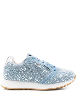 【関税&送料込】Liu Jo Sneakers Blue Denim platform sneakers colour blue | Liu Jo