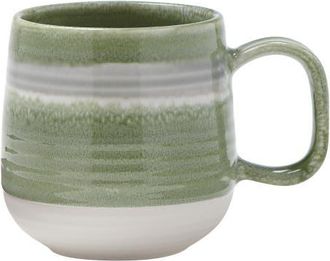 Tag Glen Ribbed Reactive Glaze Mug Green Multi Dishwasher Safe at Nordstrom