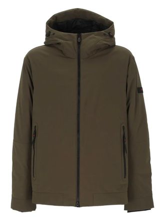 Peuterey hooded zip-front jacket - Green