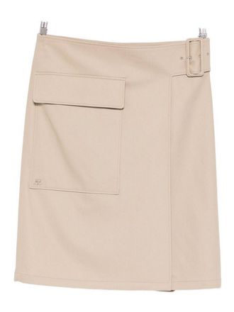 Courr&egrave;ges Midi Skirt With Belt