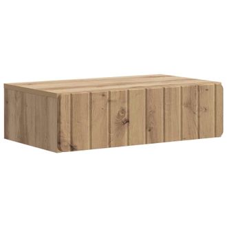 vidaXL Mesa Lateral Montada En La Pared 59 X 34,5 X 17 Cm Vidaxl