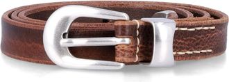 Our Legacy Riem 2 cm - Heren - Riemen - Bruin - 80 CM - Leer - Accessoires