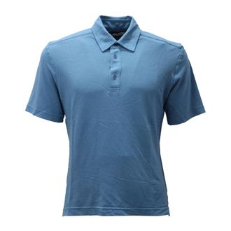 Cruna Biarritz 573 - male - Cruna - Polo Shirts - Blue - S - Tops