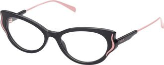 Pucci Ep 5166 Cat Eye Frame - unisex - Brillen - Zwart - 54 MM - Accessoires