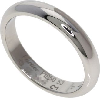 Cartier Platinum 950 Band Ring (Pre-Owned)