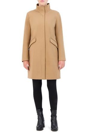 Cole Haan Soft Twill Coat in Beige at Nordstrom Rack, Size 10