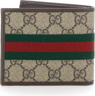 Gucci Mens Wallet Ophidia Beige Leather