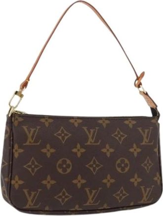 Louis Vuitton Pre-owned Mini Bags, female, Brown, Size: ONE SIZE Pre-owned Pochette Accessoires