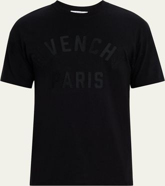 Givenchy Mens Logo Crewneck T-Shirt