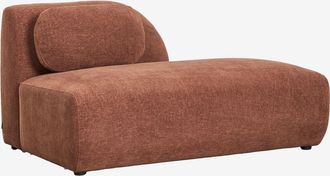 Sklum M&oacute;dulo Div&aacute;n Derecho Para Sof&aacute; Modular En Chenilla Coquette Sklum