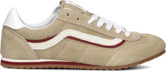 Vans Schoenen, Dames, Beige, 37 EU, Katoen, Taupe Lowpro Sneakers voor dames