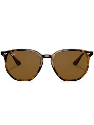 Ray-Ban hexagonal sunglasses - unisex - Plastic - 54 - Green
