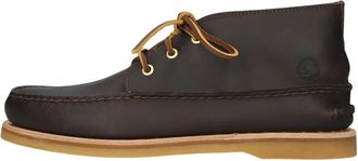 Timberland Crafted Boat Mid Lace - Heren - Veterlaarzen - Bruin - 44 EU - Leer - Schoenen