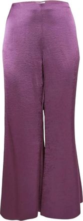 Vince Pre-Owned satin trousers - Pink