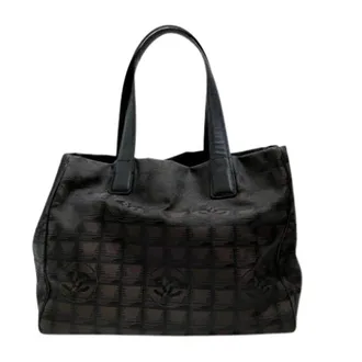 Chanel Pre-owned New Travel Line Tote bag - Pre-owned - Mujer - Marr&oacute;n - ONE SIZE