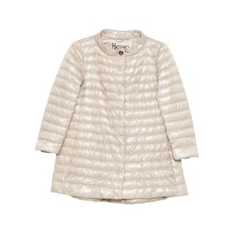 Herno Down Jackets, female, Beige, Size: XS Outerwear Herno