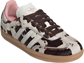 adidas Samba OG Sneaker in Dark Brown/Off White/Gum 3 at Nordstrom, Size 11.5 Womens