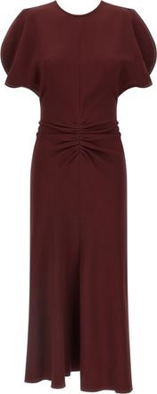 Victoria Beckham Bela Abiti Bordeaux-Donna