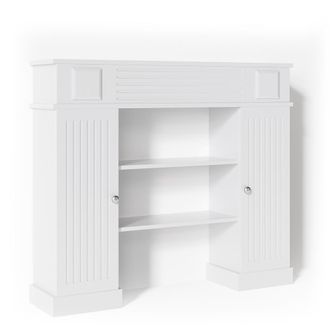 Vicco Marco Para Chimenea, Blanco, 119.5 X 103 Cm