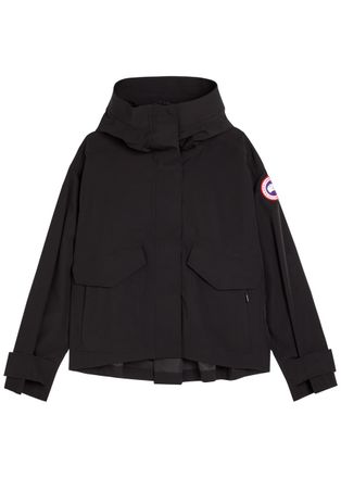 Canada Goose Tofino Hooded Rain Jacket - Black - L (UK14 / L)
