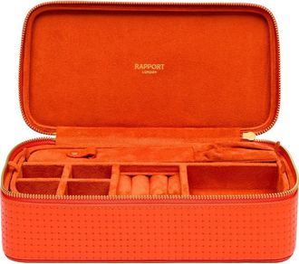 Rapport London Charlotte Jewelry Case in Orange at Nordstrom