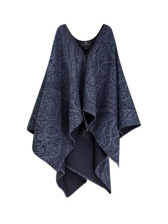 Etro Wool And Cashmere Cape-Donna