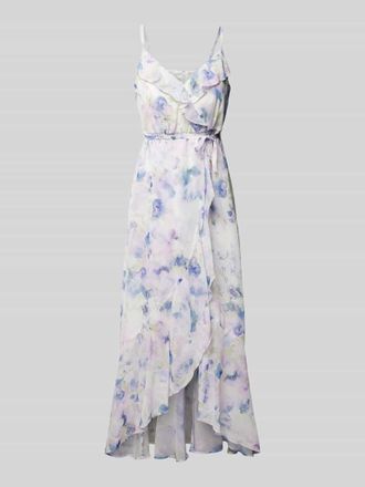 Jake*s Cocktailkleid in Wickel-Optik in Ecru, Gr&ouml;&szlig;e 32