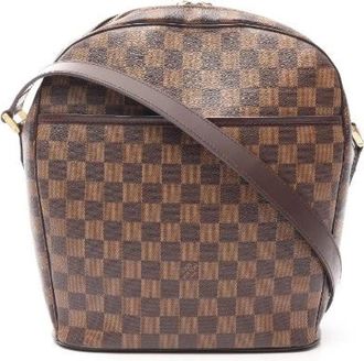 Louis Vuitton Pre-owned Ipanema GM Damier Shoulder Bag - Dames - Vintage Schoudertas - Bruin - ONE Size - Vintage