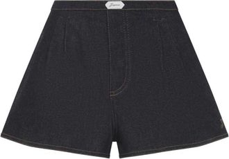 Jacquemus Pleated Cotton Shorts