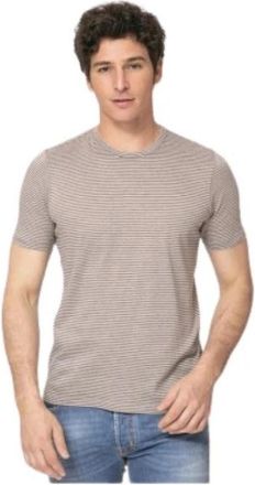 Gran Sasso t-shirt - Heren - T-shirts - Bruin - XL - Katoen - Tops
