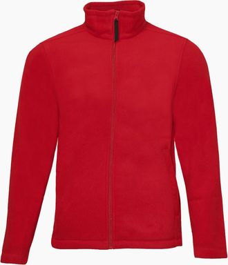 Regatta Mens Regatta Mens Plain Micro Fleece Full Zip Jacket (Layer Lite) - Red - Size: Regular/36