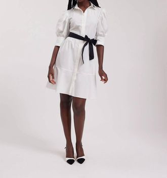 Anne Fontaine Roxane Dress In White