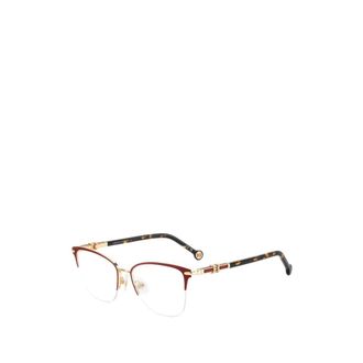 Carolina Herrera Glasses, female, Red, Size: 52 MM Eyeglasses