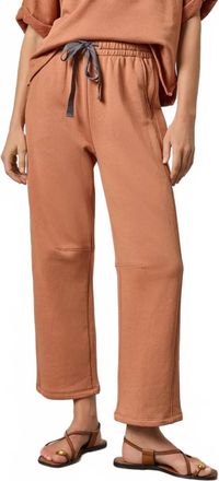 Lilla P Side Panel Terry Pant In Carab